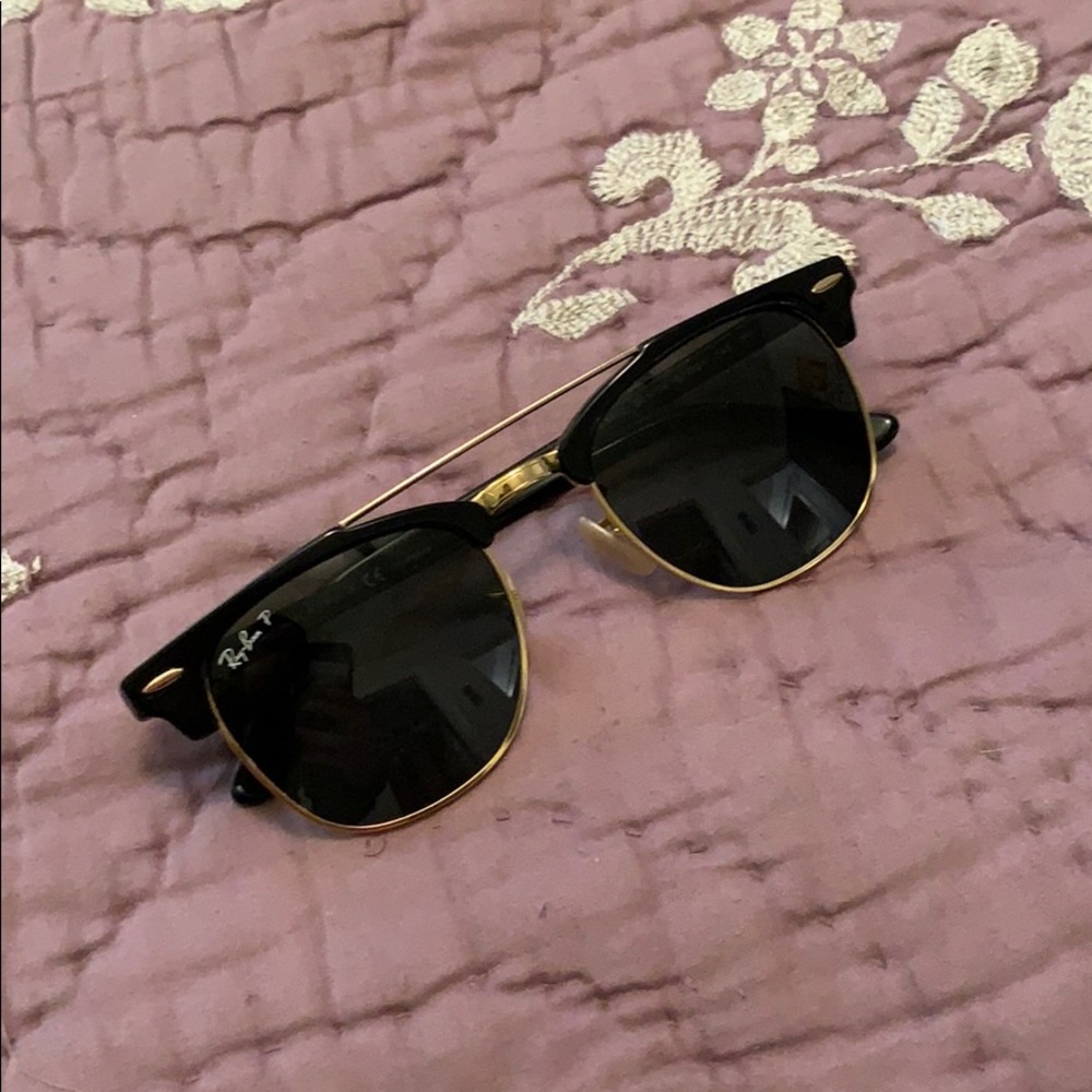 Rayban club master polarized sunglasses